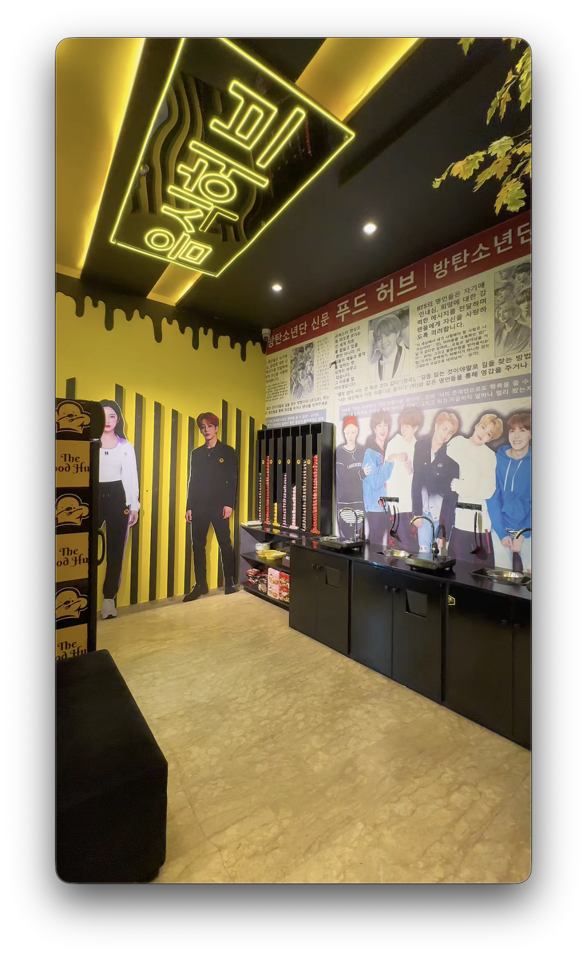 Cook at your station at Wow Ramen, The Food Hub